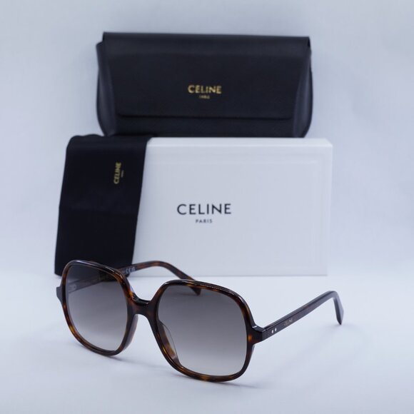 Celine CL40244U 52F Sunglasses - Havana Frame, Brown Lenses - Lowest Price! main image 10